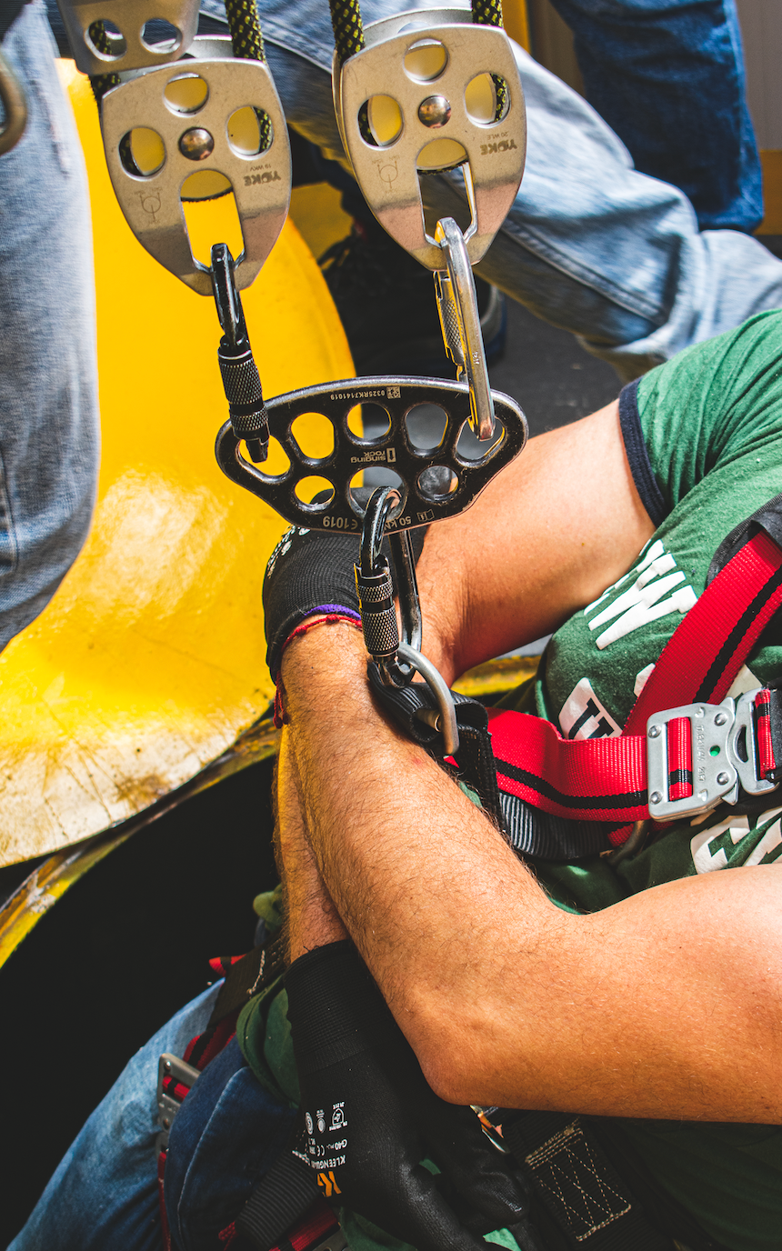 Curso Primeros Auxilios - Ascenso seguridad en alturas